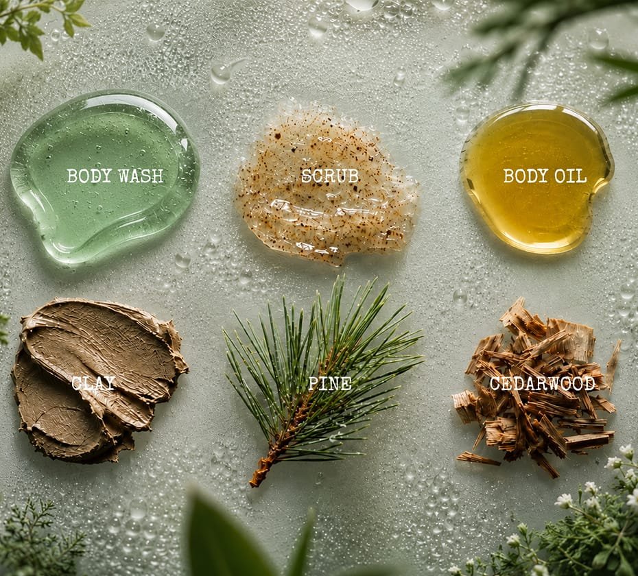TERRENE skincare brand detail and packaging image