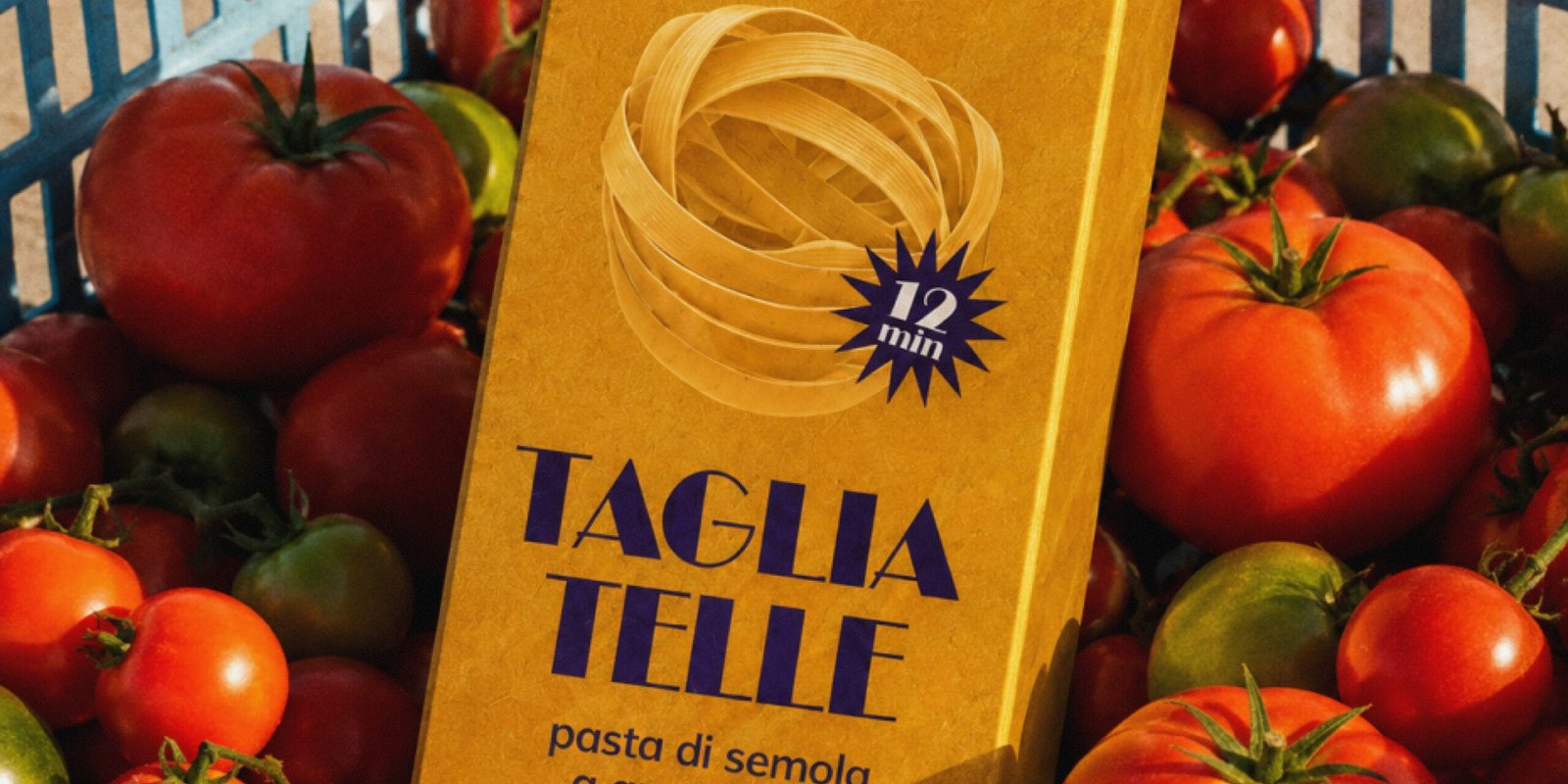 Vittorio's Pasta logo and visual identity design