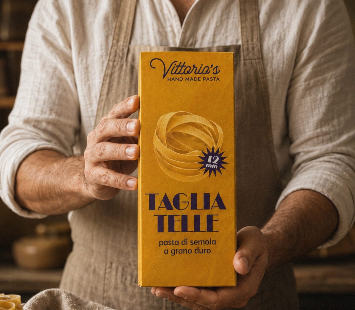 Vittorio's Pasta packaging concept