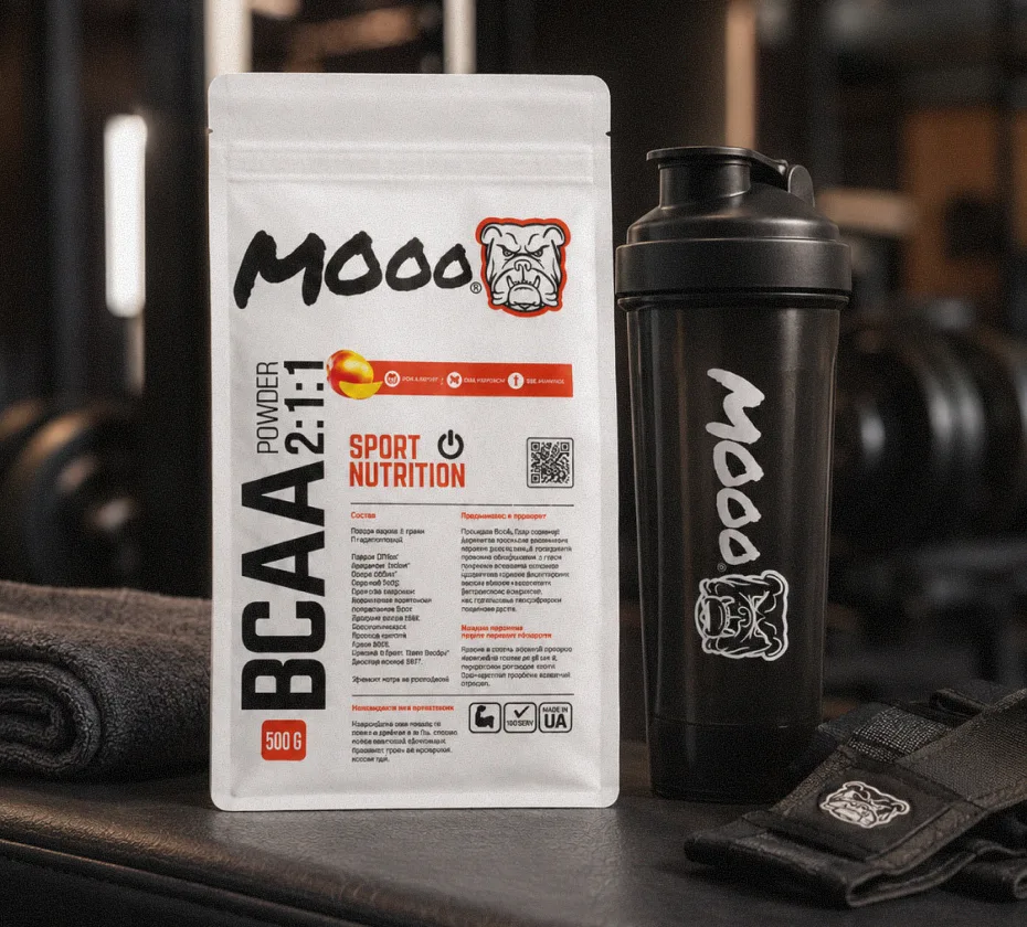 Mooo Sport Nutrition social media and brand application